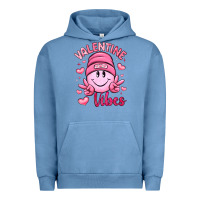 Pigment Pebble Blue valentine vibes Urban Hoodie - LillyAllenDesigns