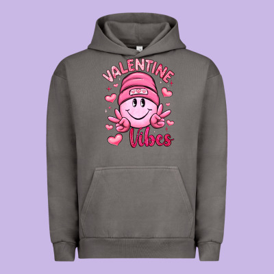 Valentine Vibes Urban Hoodie Designed By Lillyallendesigns