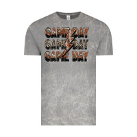 Cloud Rock game day game day football lightning bolt Vintage Tee - Zillion Design Studio