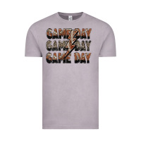Vintage Zinc game day game day football lightning bolt Vintage Tee - Zillion Design Studio