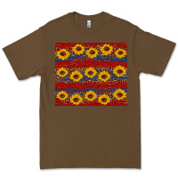 Cacao usa and sunflower pattern Premium Tee - Artiststas