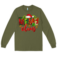 Army Green Christmas meme claus Long Sleeve Tee - FaDigitalArtStudio