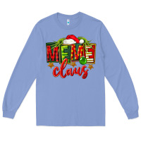 Colony Blue Christmas meme claus Long Sleeve Tee - FaDigitalArtStudio
