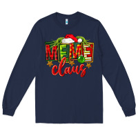 Navy Christmas meme claus Long Sleeve Tee - FaDigitalArtStudio