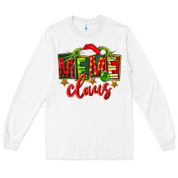 White Christmas meme claus Long Sleeve Tee - FaDigitalArtStudio