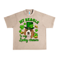 French Oak st.patrick's day my beagle is my lucky charm Urban Heavy Tee - RanaPortraitStore
