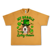 Peanut Butter st.patrick's day my beagle is my lucky charm Urban Heavy Tee - RanaPortraitStore