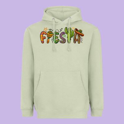 Fiesta Cinco De Mayo Heavyweight Hoodie Designed By Barkaloodesign