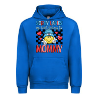 Cobalt sorry ladies my heart belongs to mommy Urban Hoodie - LillyAllenDesigns