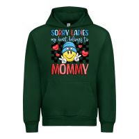 Forest Green sorry ladies my heart belongs to mommy Urban Hoodie - LillyAllenDesigns