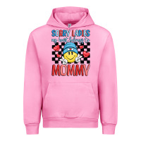 Fuchsia Pink sorry ladies my heart belongs to mommy Urban Hoodie - LillyAllenDesigns