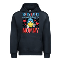 Navy sorry ladies my heart belongs to mommy Urban Hoodie - LillyAllenDesigns
