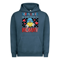 Pigment Midnight Navy sorry ladies my heart belongs to mommy Urban Hoodie - LillyAllenDesigns