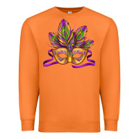 Carrot mardi gras carnival mask Premium Sweatshirt - Jasminsmagicworld