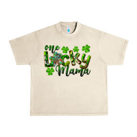 Sandshell st. patrick's day one lucky mama Urban Heavy Tee - RanaPortraitStore