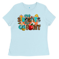 Baby Blue my students are on point Ladies Tee - AdoDesignShop