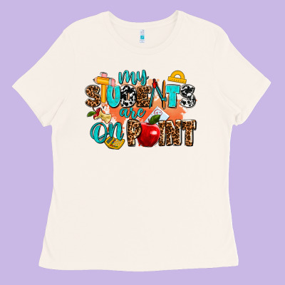 My Students Are On Point Ladies Tee Designed By Adodesignshop
