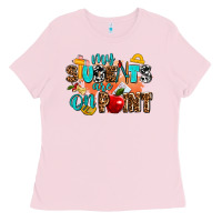 Bubblegum Pink my students are on point Ladies Tee - AdoDesignShop