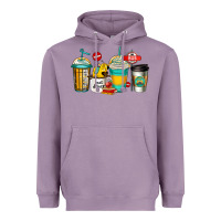 Lavender school bus driver coffee cups Heavyweight Hoodie - Jasminsmagicworld