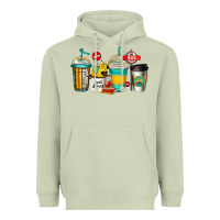 Matcha school bus driver coffee cups Heavyweight Hoodie - Jasminsmagicworld