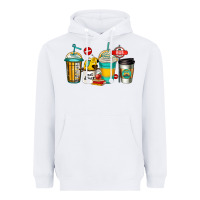 White school bus driver coffee cups Heavyweight Hoodie - Jasminsmagicworld