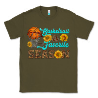 Army Green basketball is my favorite season Classic Tee - HRA Design Shop
