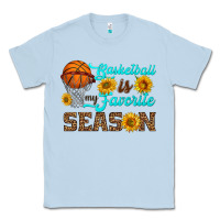 Dusty Blue basketball is my favorite season Classic Tee - HRA Design Shop