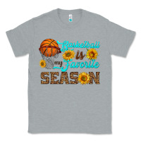 Heather Grey basketball is my favorite season Classic Tee - HRA Design Shop
