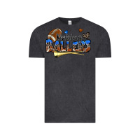 Vintage Black raising ballers football Vintage Tee - Zillion Design Studio