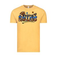 Vintage Mustard raising ballers football Vintage Tee - Zillion Design Studio