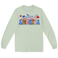 Matcha Western America Long Sleeve Tee - Neo Western