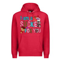 Cardinal i am a sucker for you Premium Hoodie - NancyCooperArtShop