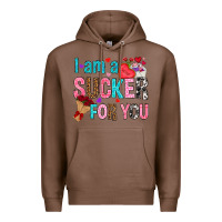 Chestnut i am a sucker for you Premium Hoodie - NancyCooperArtShop