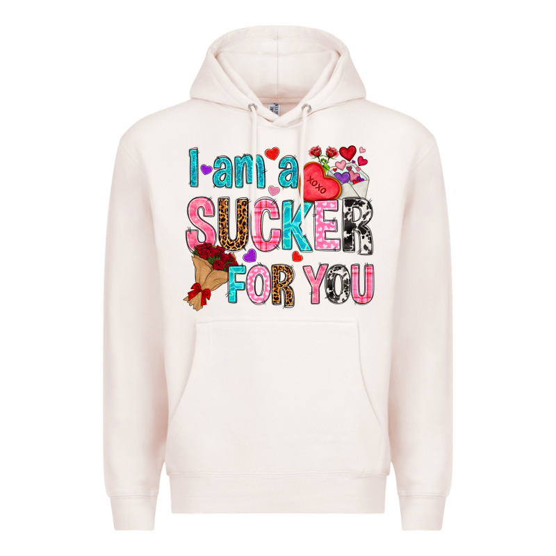 I Am A Sucker For You Premium Hoodie by NancyCooperArtShop | Teevron