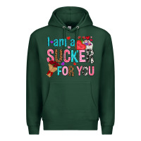 Sports Green i am a sucker for you Premium Hoodie - NancyCooperArtShop