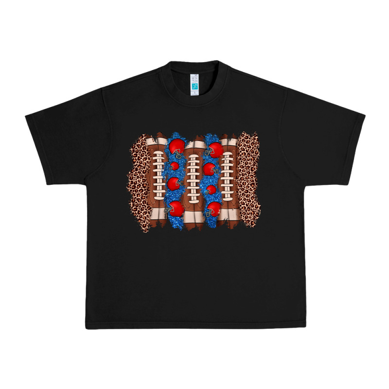 Football Brushstroke Urban Heavy Tee by Zillion Design Studio | Teevron