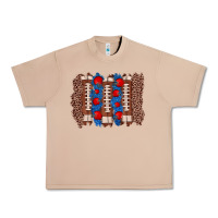 Burro football brushstroke Urban Heavy Tee - Zillion Design Studio