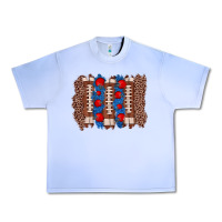 Grape Ice football brushstroke Urban Heavy Tee - Zillion Design Studio