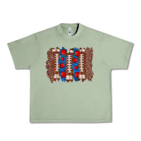 Oil Green football brushstroke Urban Heavy Tee - Zillion Design Studio