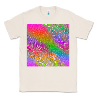 Natural neon glitter leopard seamless pattern Classic Tee - BundleAndBundleShop