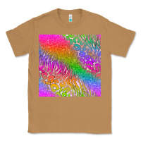 Toasted Coconut neon glitter leopard seamless pattern Classic Tee - BundleAndBundleShop