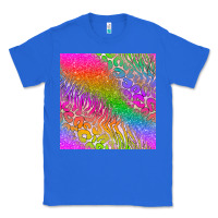 True Royal neon glitter leopard seamless pattern Classic Tee - BundleAndBundleShop