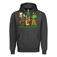 Charcoal Heather cca  countinuing care assistant juneteenth Zipper Hoodie - AdoDesignShop