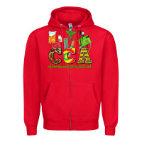 Red cca  countinuing care assistant juneteenth Zipper Hoodie - AdoDesignShop