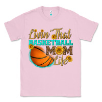 Bubblegum Pink livin' that basketball mom life Classic Tee - HRA Design Shop