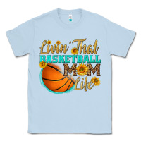 Dusty Blue livin' that basketball mom life Classic Tee - HRA Design Shop
