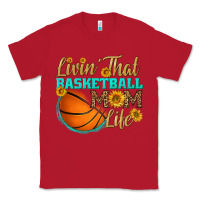 Red livin' that basketball mom life Classic Tee - HRA Design Shop