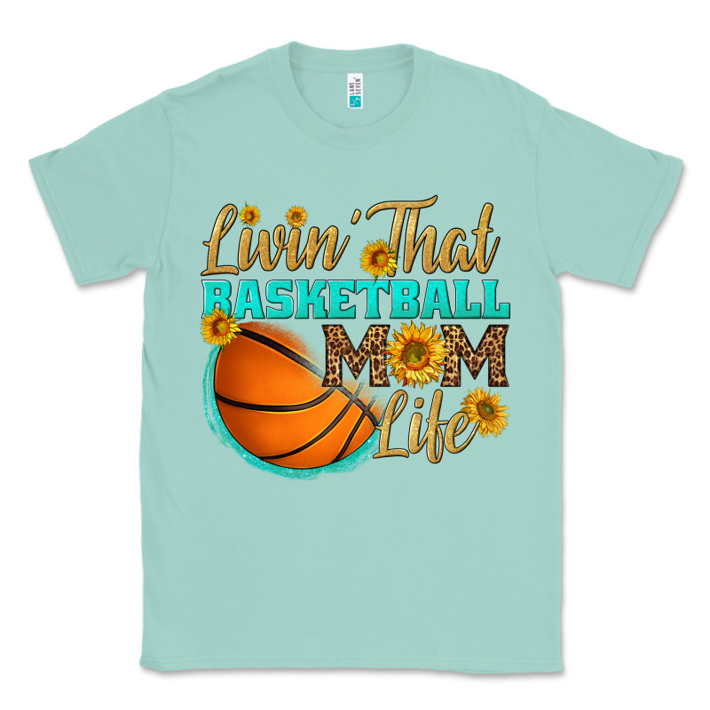 Livin' That Basketball Mom Life Classic Tee by HRA Design Shop | Teevron