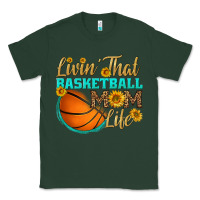 Sports Green livin' that basketball mom life Classic Tee - HRA Design Shop