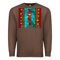 Chestnut nana highland cow Christmas Premium Sweatshirt - BarkalooDesign